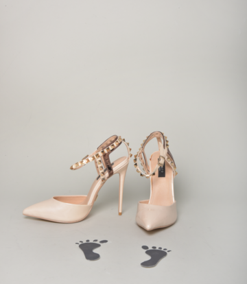 Giaro Giaro Sandalen Strass Beige