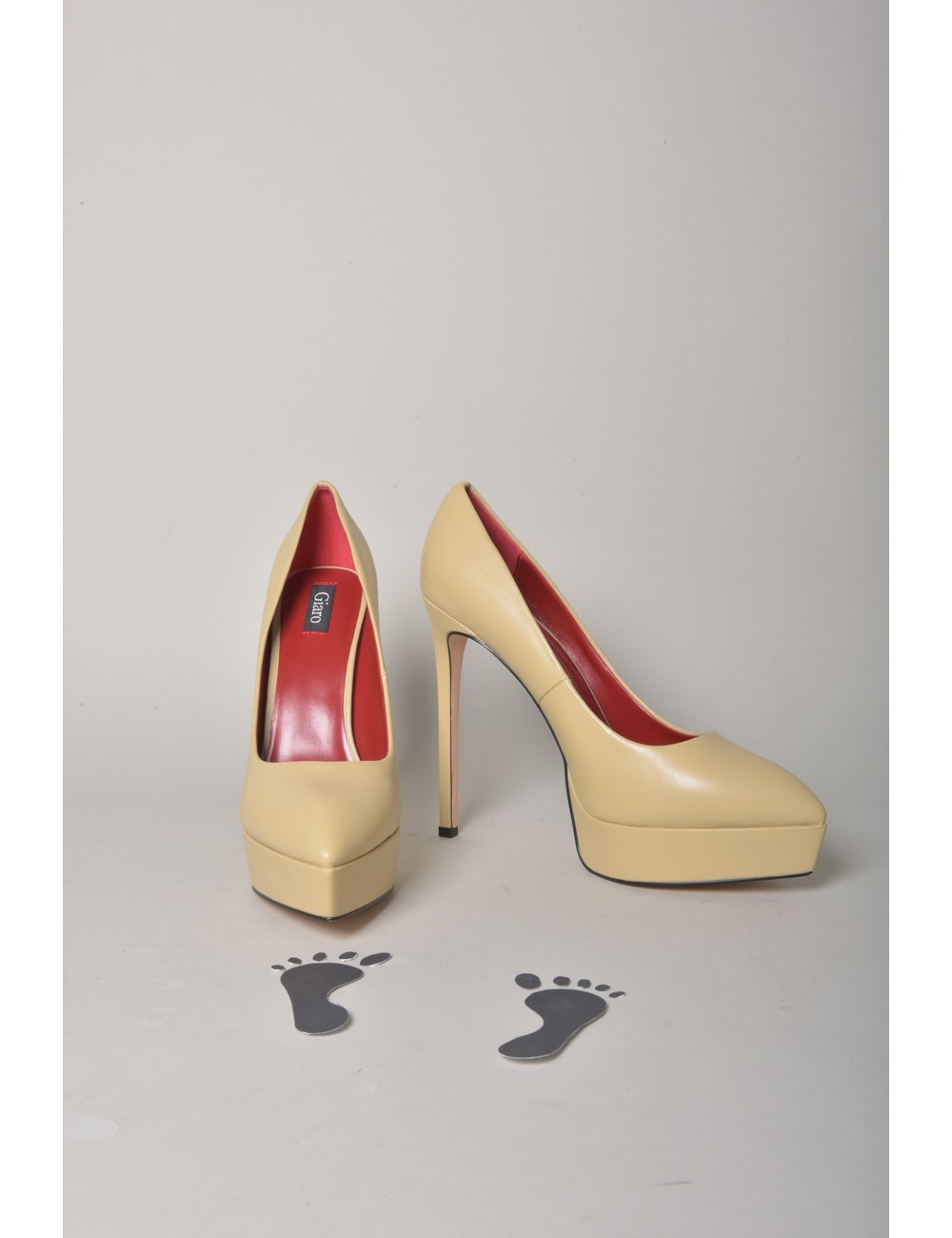 Giaro Giaro Scant Nude Plateau-Pumps