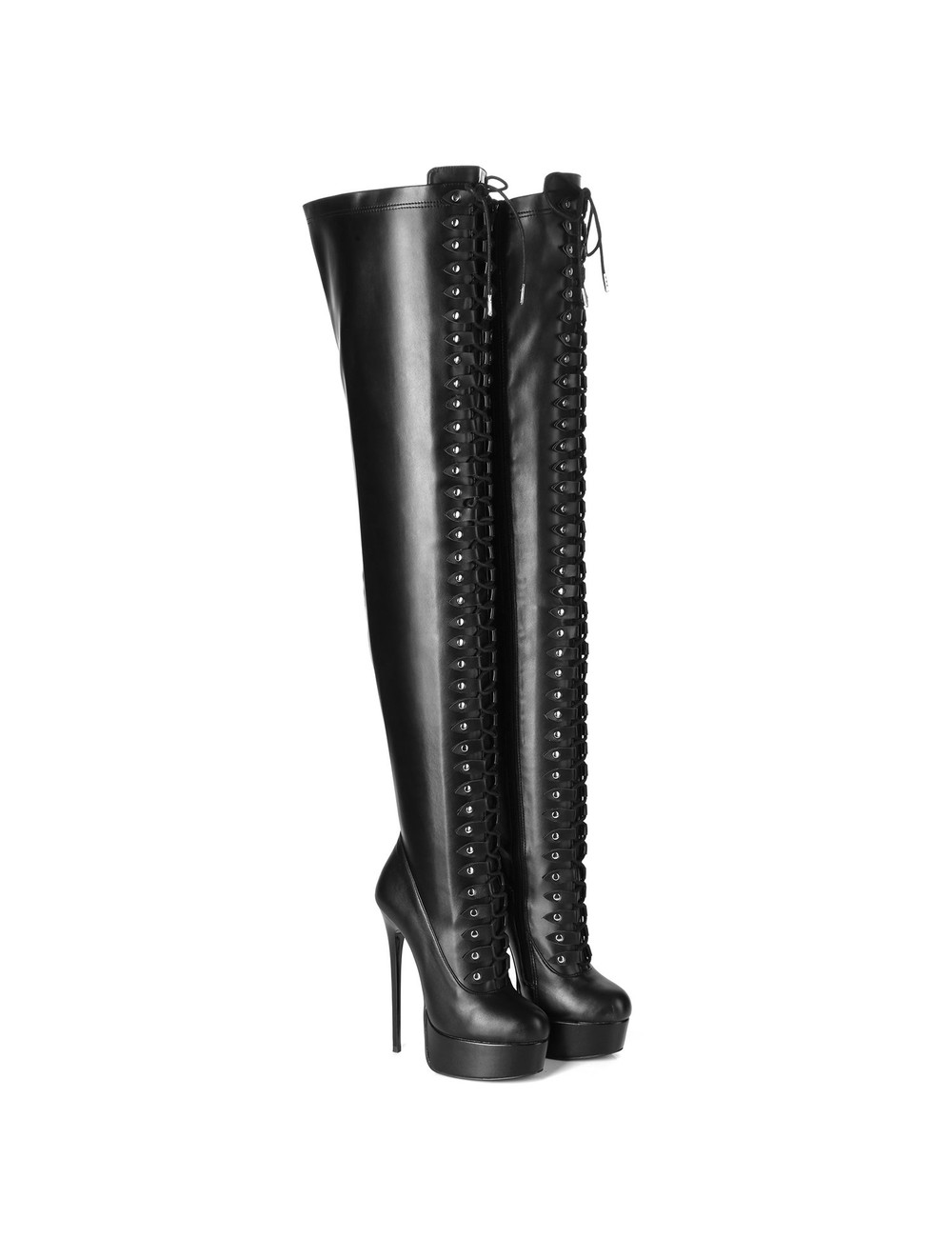 Giaro Schwarze Ultra-Schnürstiefel „Galana MOUCHARD“.