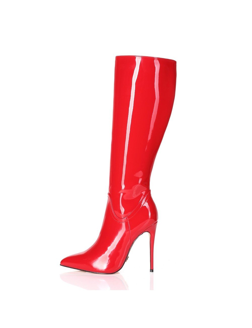 Giaro MILA | RED SHINY | KNEE BOOTS | Italian Style