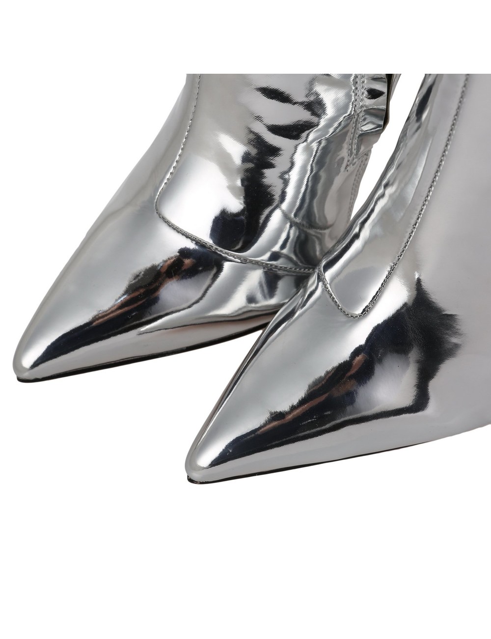 Giaro MILA | SILVER SHINY | KNEE BOOTS | Italian Style