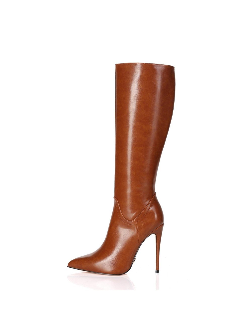 Giaro MILA | BROWN MATTE | KNEE BOOTS | Italian Style