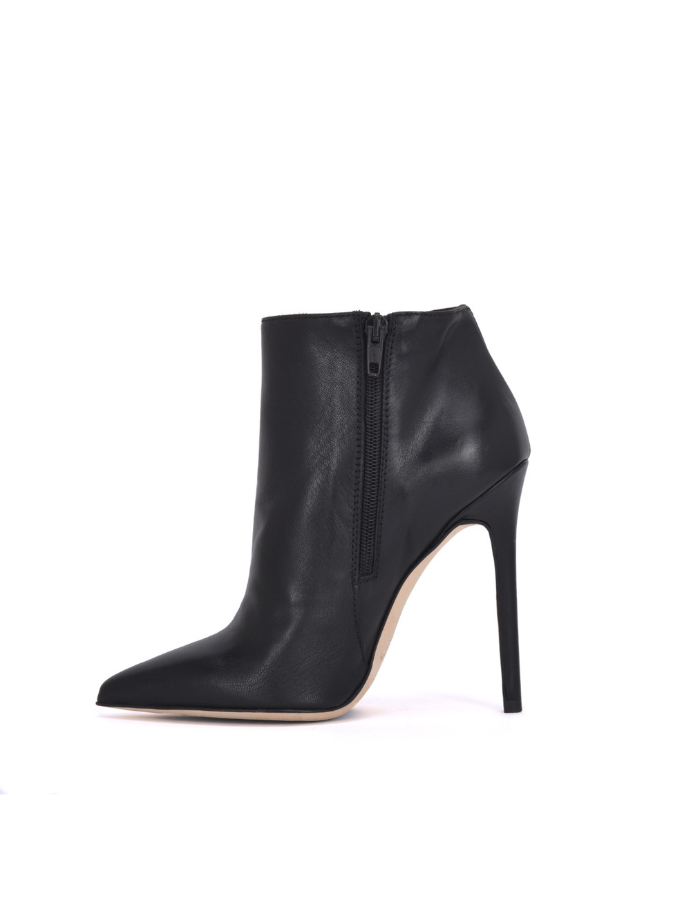Sanctum Shoes Italiaanse enkellaarzen VESTA met naaldhakken in echt leer