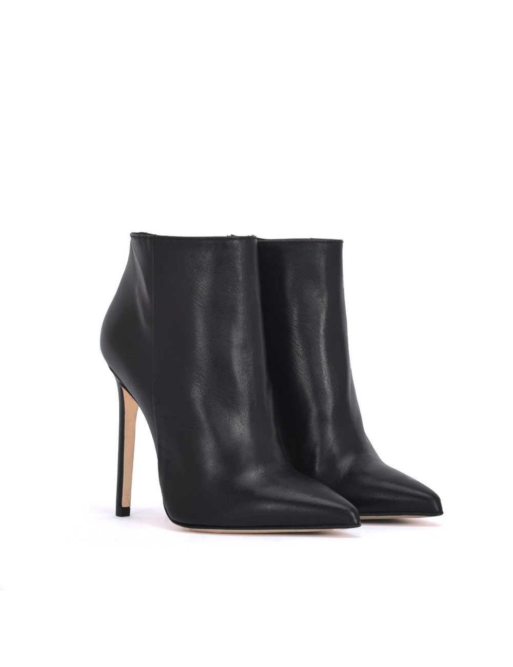 Sanctum Shoes Italiaanse enkellaarzen VESTA met naaldhakken in echt leer