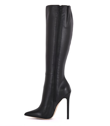 Sanctum High Italian knee boots VESTA with stiletto heels in real leather