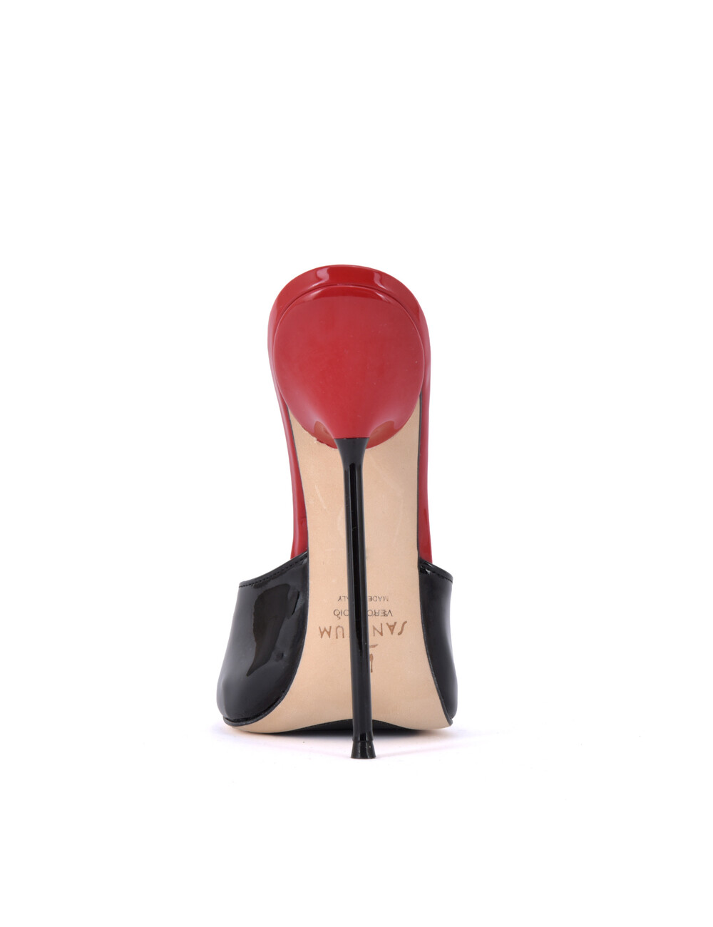 Sanctum Shoes Extrem hohe italienische Pantoletten MAIA mit Metallnadelabsatz