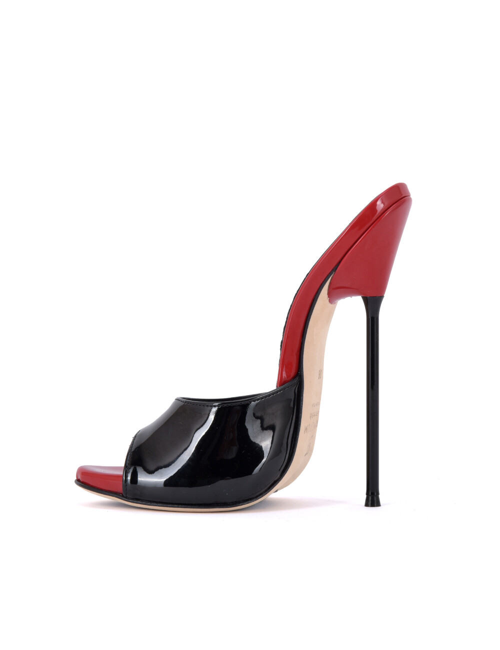 Sanctum Shoes Extrem hohe italienische Pantoletten MAIA mit Metallnadelabsatz