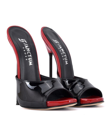 Sanctum Shoes Extreme high Italian mules MAIA with metal needle heels