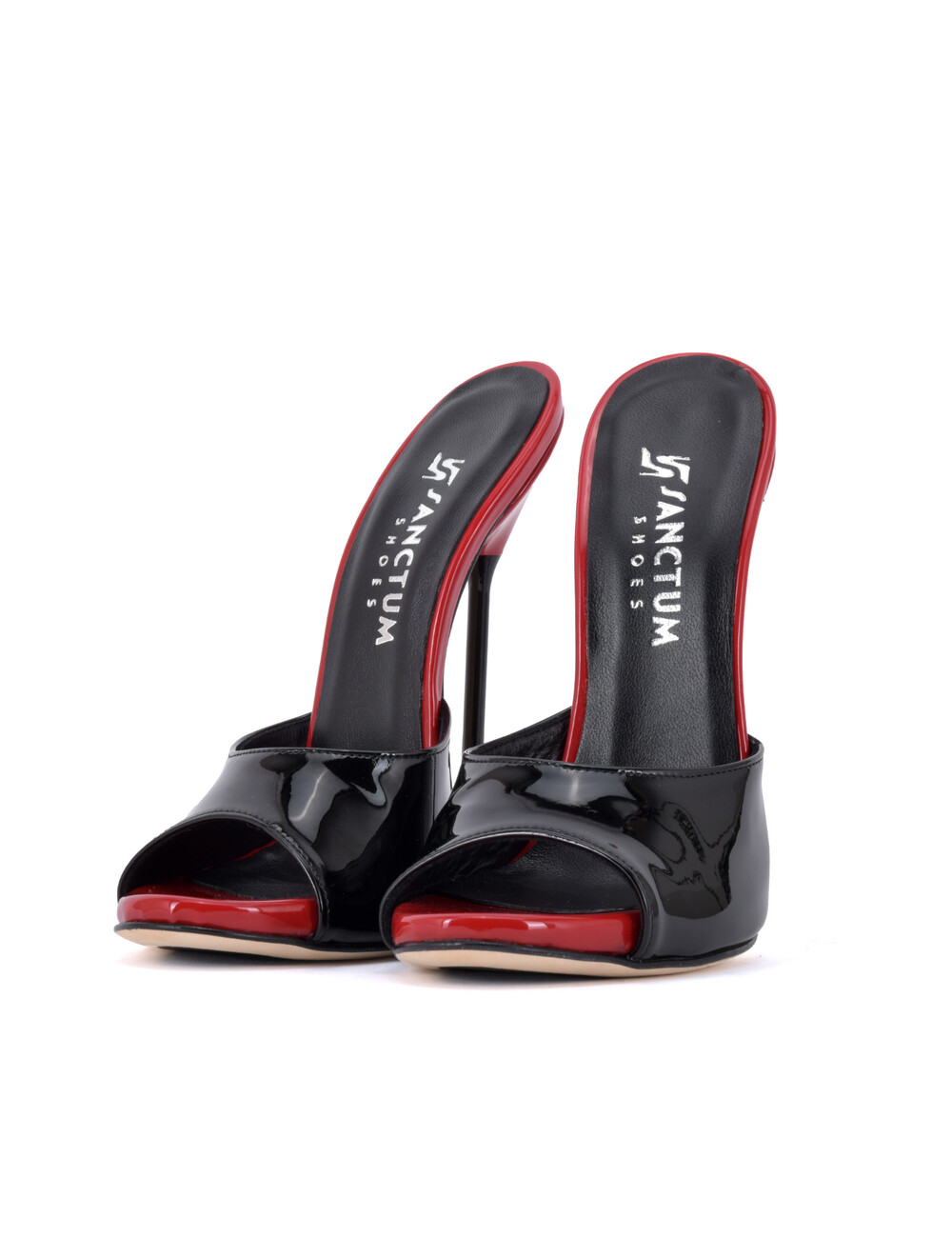 Sanctum Shoes Extrem hohe italienische Pantoletten MAIA mit Metallnadelabsatz