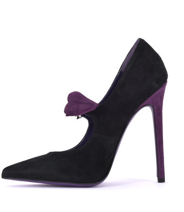 Sanctum Sanctum KISS PUMPS SCHWARZES WILDLEDER