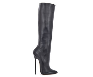 Sanctum VENUS KNEE BOOTS BLACK NAPPA - Shoebidoo Shoes | Giaro high heels