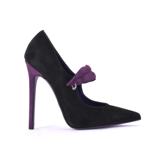 Sanctum Shoes KISS PUMPS SCHWARZES WILDLEDER