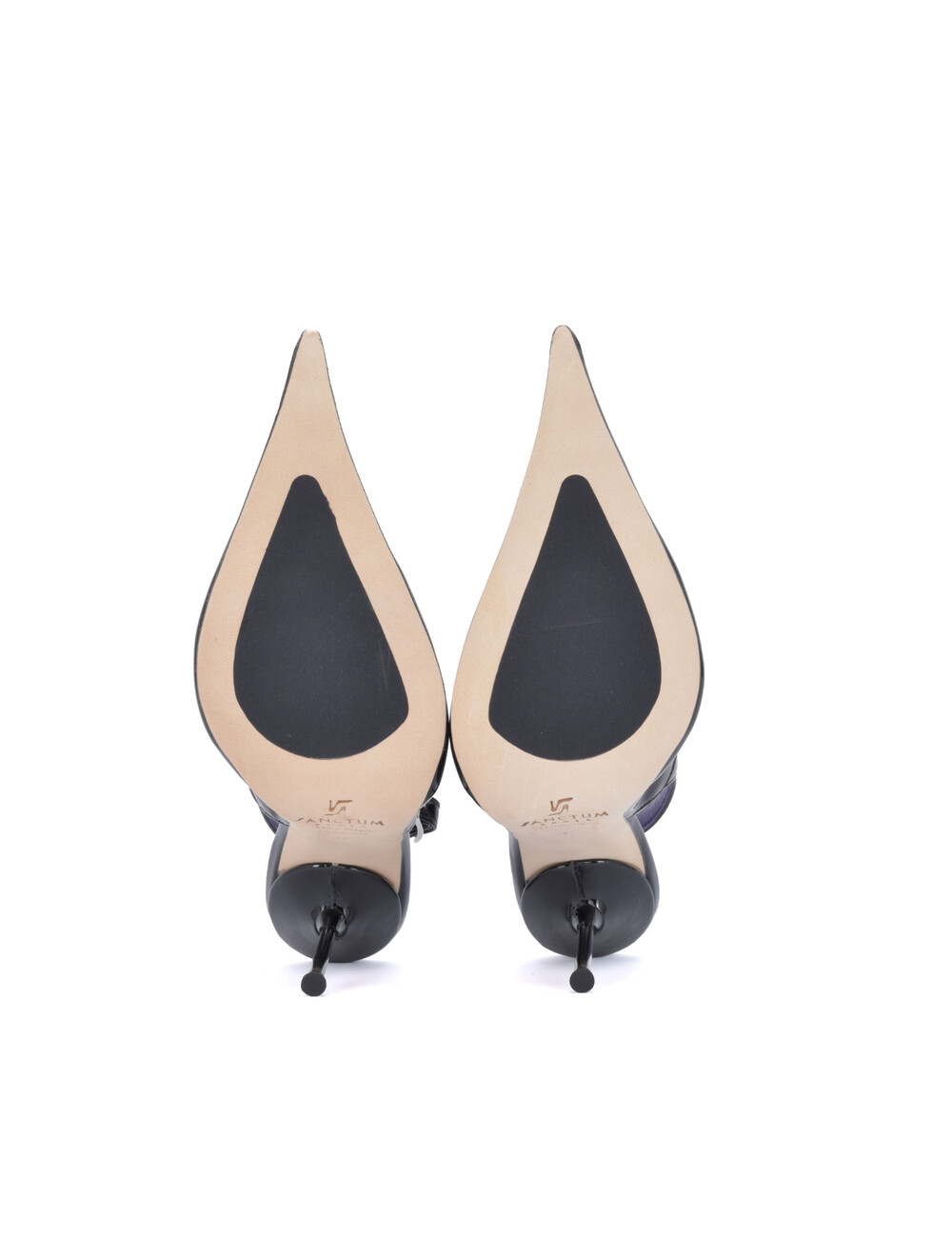 Sanctum Shoes Sanctum SCARLET POINTY SLINGBACK  PUMPS BLACK SHINY
