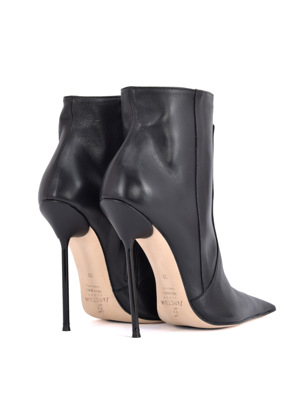 Sanctum Shoes Hohe italienische Stiefeletten ATHENA mit Metallabsätzen