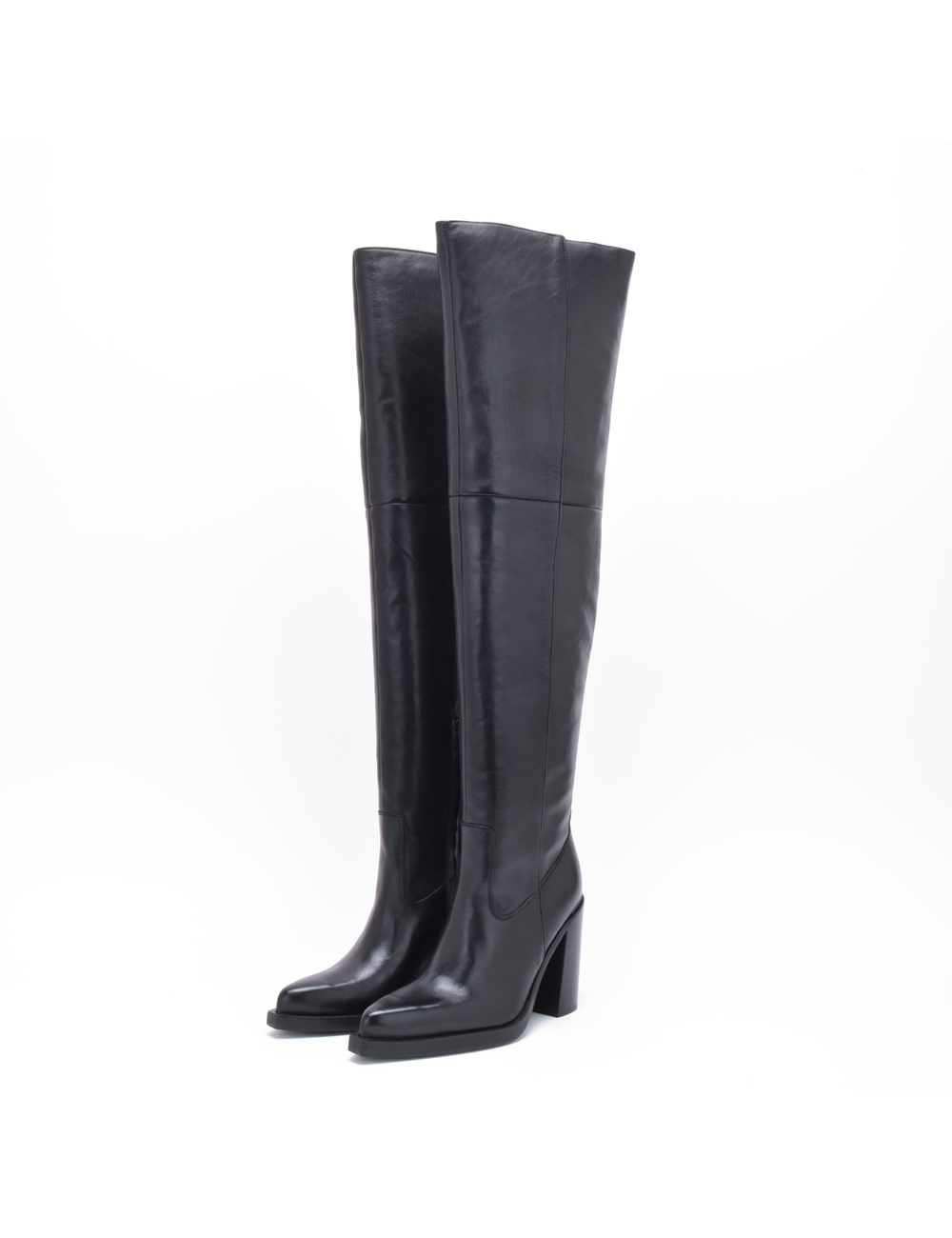 BRONX Shoes BRONX MYA-MAE OVERKNEE BOOTS BLACK