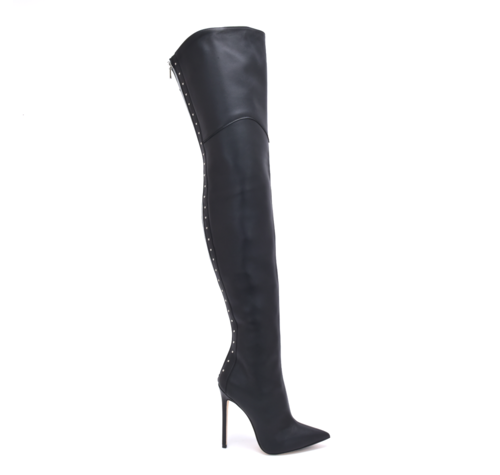 Sanctum Shoes MANOUK-OBERTEILSTIEFEL mit NIETEN