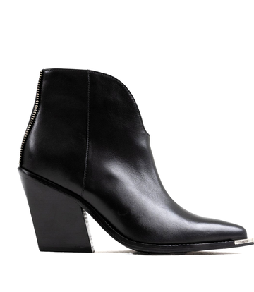 BRONX Shoes BRONX NEW KOLE-X ANKLE BOOTS BLACK LEATHER