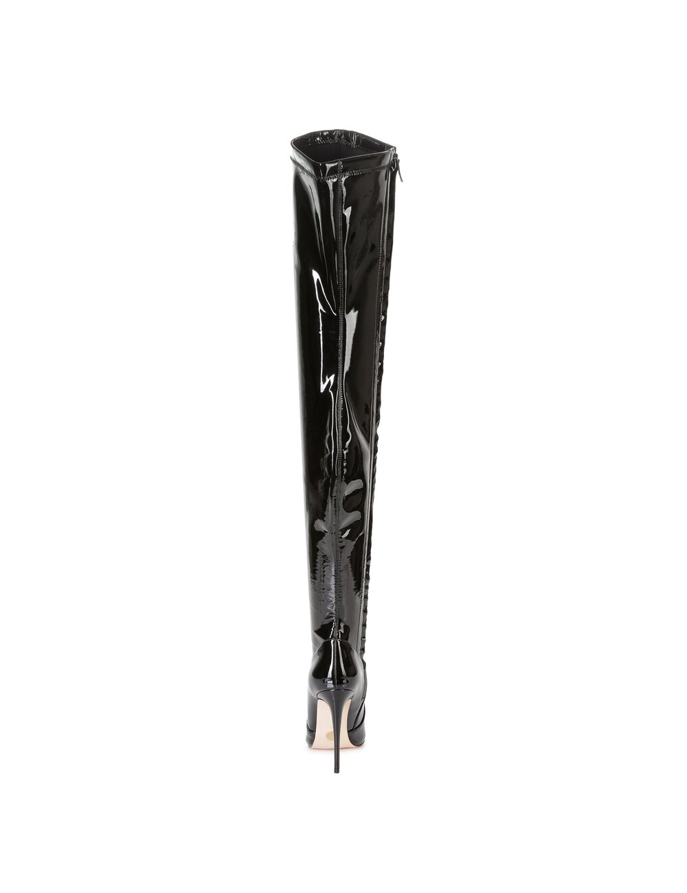 Giaro ARABELLA BLACK SHINY THIGH BOOTS Bootilicious style - Shoebidoo ...