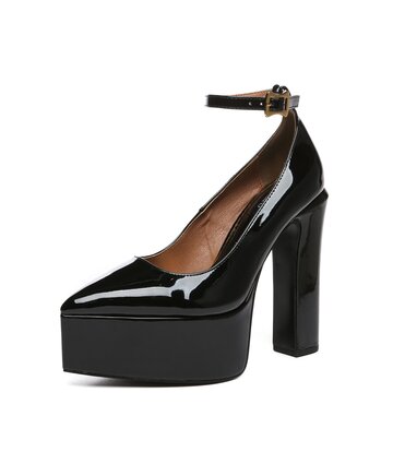 Giaro Giaro STYLET | BLACK SHINY | PUMPS