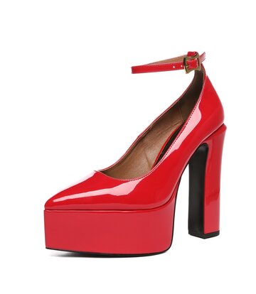 Giaro Giaro STYLET | RED SHINY | PUMPS