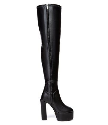 Giaro Giaro BRYANNA | BLACK MATTE | THIGH BOOTS