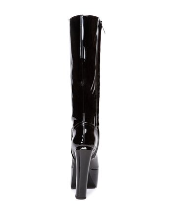 Giaro Giaro SARAHI | BLACK SHINY | KNEE BOOTS