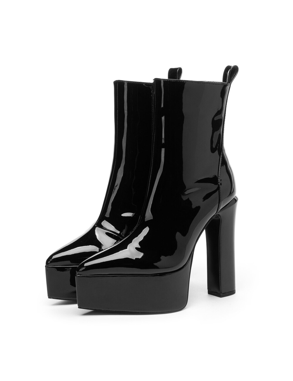 Giaro Giaro STASH | BLACK SHINY | ANKLE BOOTS