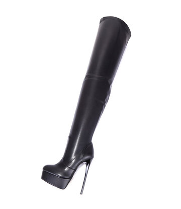 Giaro Black matte Giaro ultra "Galana" thigh boots