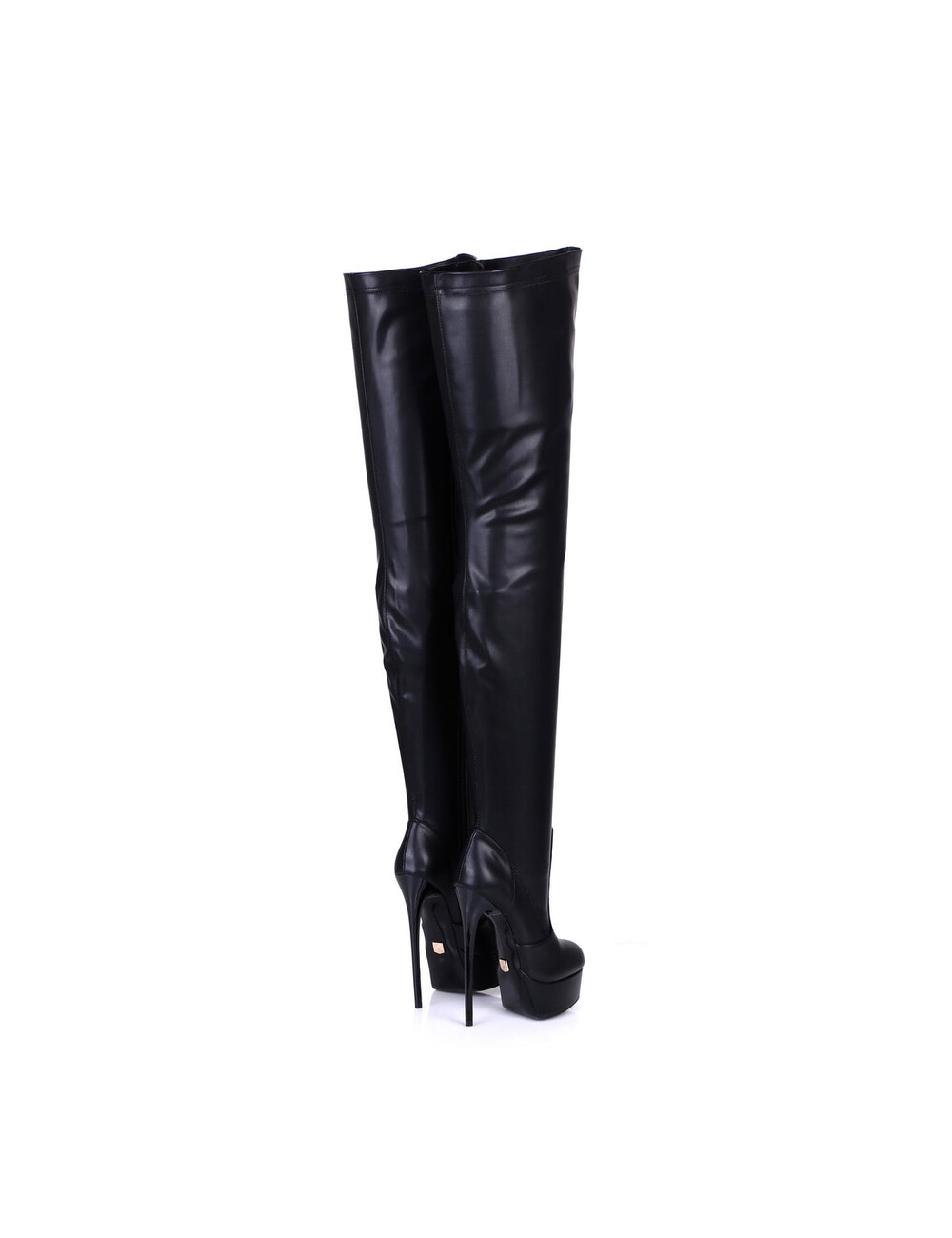 Giaro Black matte Giaro ultra "Galana" thigh boots