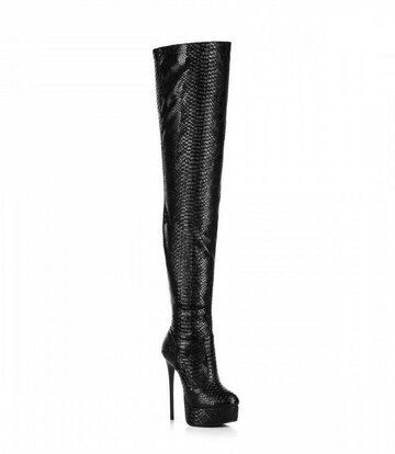 Giaro Black snake Giaro ultra "Galana" thigh boots