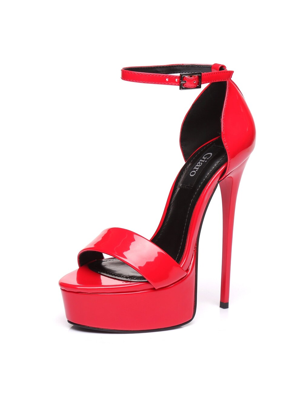 Giaro Red shiny Giaro "Galana" sandals