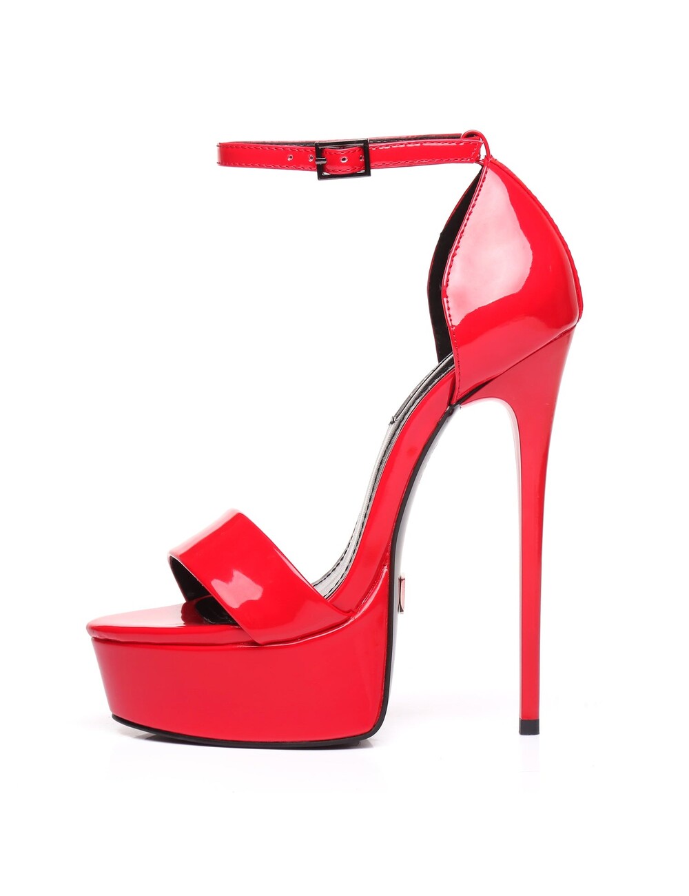 Giaro Red shiny Giaro "Galana" sandals