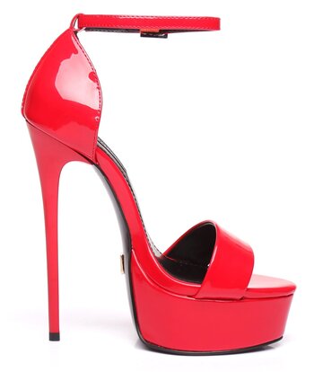 Giaro Red shiny Giaro "Galana" sandals