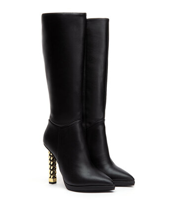 Giaro Giaro ADALINE | BLACK MATTE | KNEE BOOTS