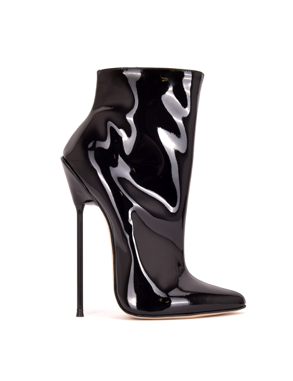 Sanctum Shoes Sanctum HOLLY ANKLE BOOTS BLACK SHINY