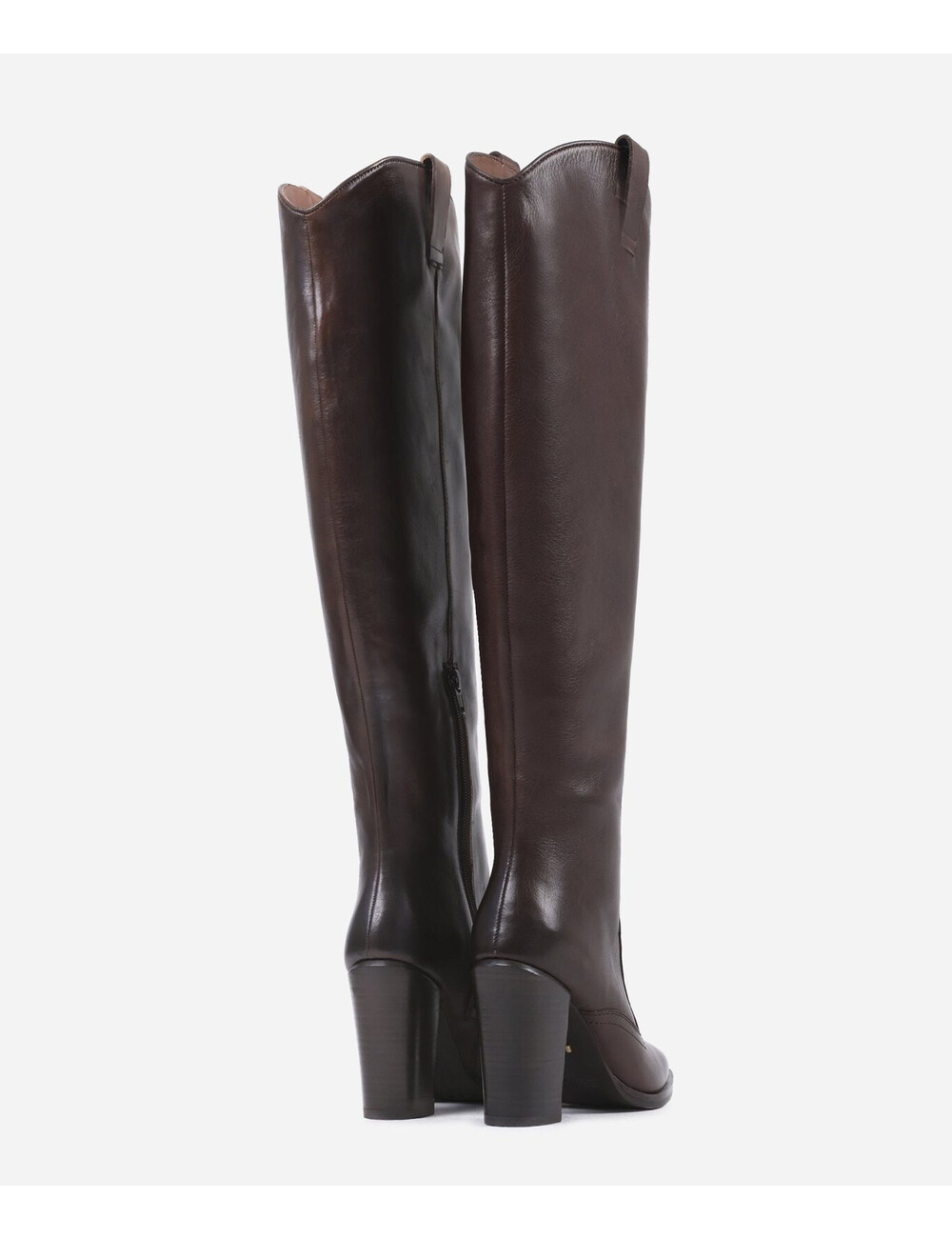 BRONX Shoes BRONX NEW-AMERICANA  COFFEE BEAN KNIESTIEFEL