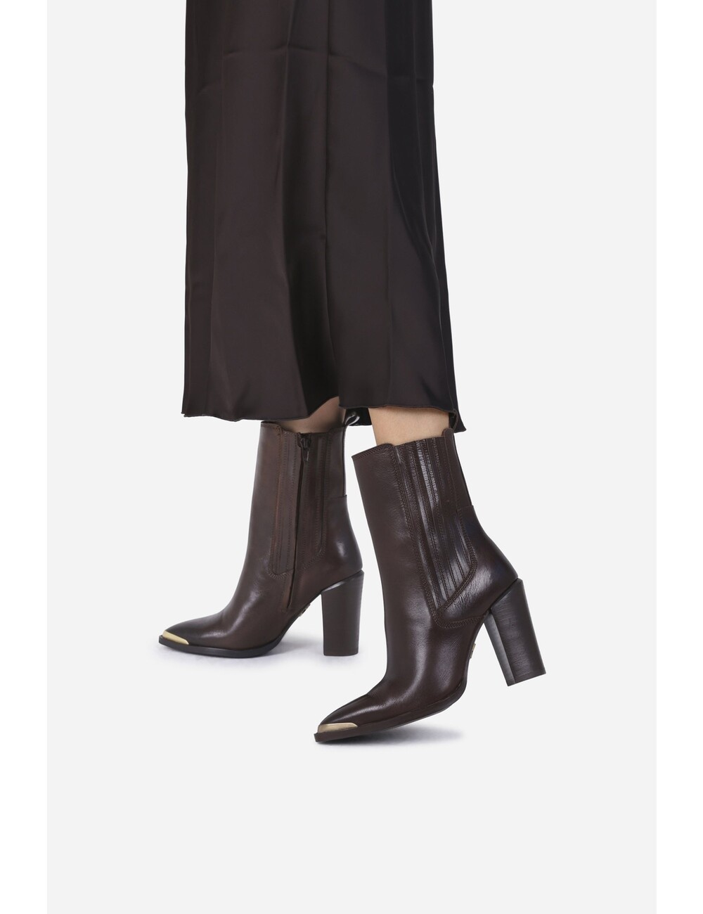 BRONX Shoes BRONX SHOES NEW-AMERICANA ANKLE BOOTS COFFEE BEAN