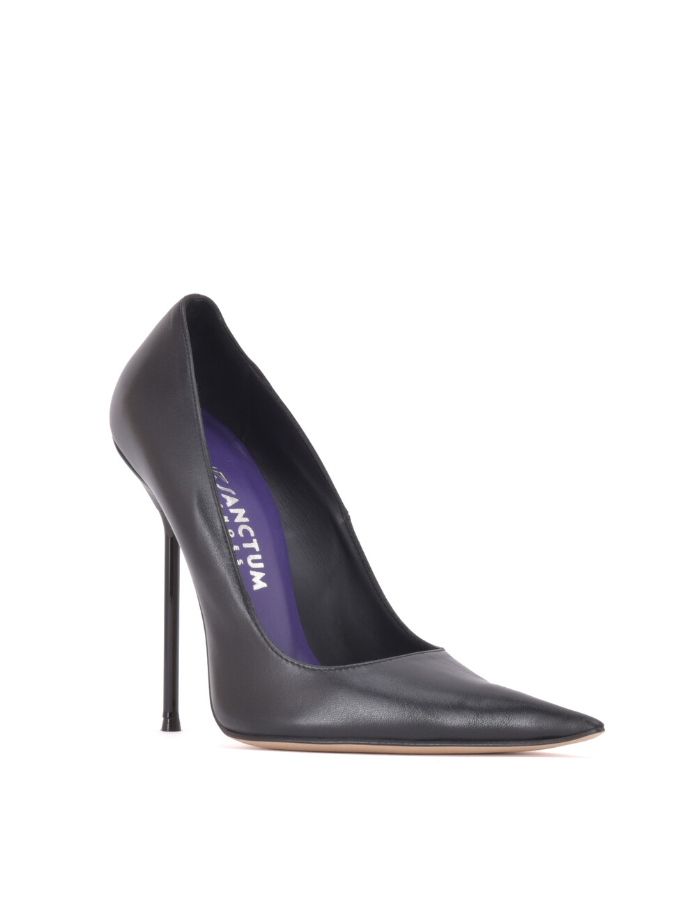 Sanctum Shoes CRUELLA EXTREME PUNTIGE PUMPS ZWART NAPPA