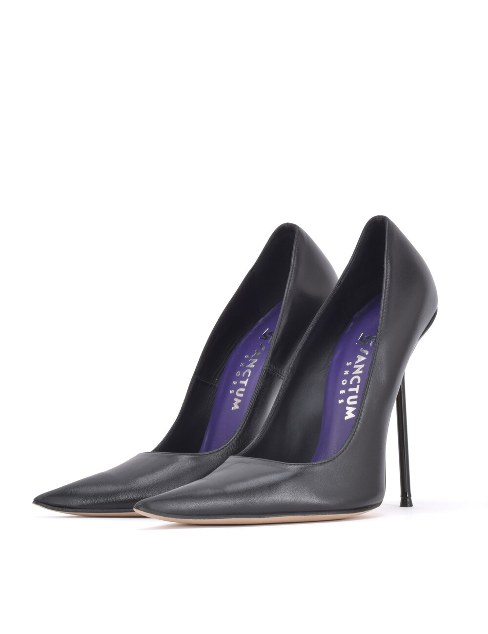 Sanctum Shoes CRUELLA EXTREME SPITZE PUMPS SCHWARZES NAPPA