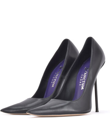 Sanctum Shoes CRUELLA EXTREME PUNTIGE PUMPS ZWART NAPPA