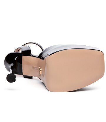 Giaro Giaro GALA | ZWART GLANZEND | SANDALEN