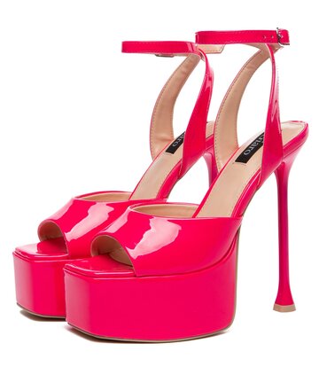 Giaro Giaro GALA | ROZE GLANZEND | SANDALEN