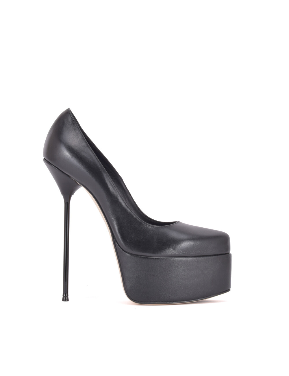 Sanctum Sanctum Shoes ALEXANDRA SCHWARZ MATTE PLATEAU-PUMPS
