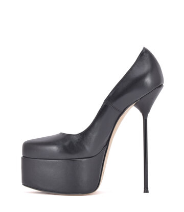 Sanctum Sanctum Shoes ALEXANDRA ZWART MATTE PLATFORM PUMPS