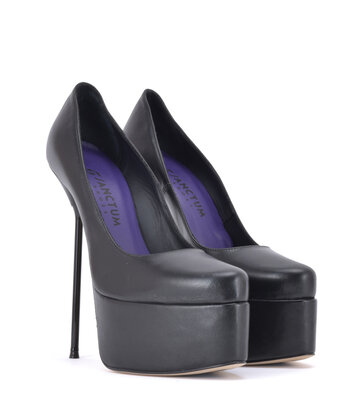 Sanctum Sanctum Shoes ALEXANDRA ZWART MATTE PLATFORM PUMPS