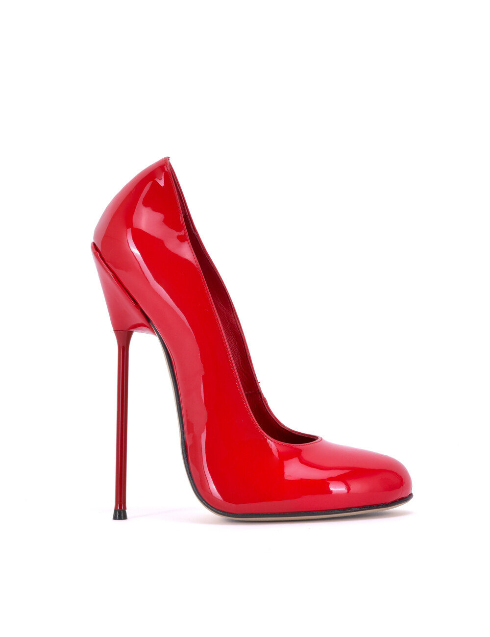 Sanctum Sanctum Shoes VALENTINA ROTE GLÄNZENDE PUMPS MIT RUNDER SPITZE