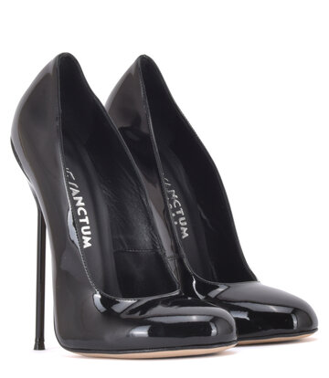 Sanctum Shoes Sanctum Shoes VALENTINA BLACK SHINY ROUND NOSED PUMPS
