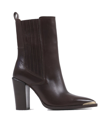 BRONX Shoes BRONX SHOES NEW-AMERICANA ENKELLAARZEN COFFEE BEAN