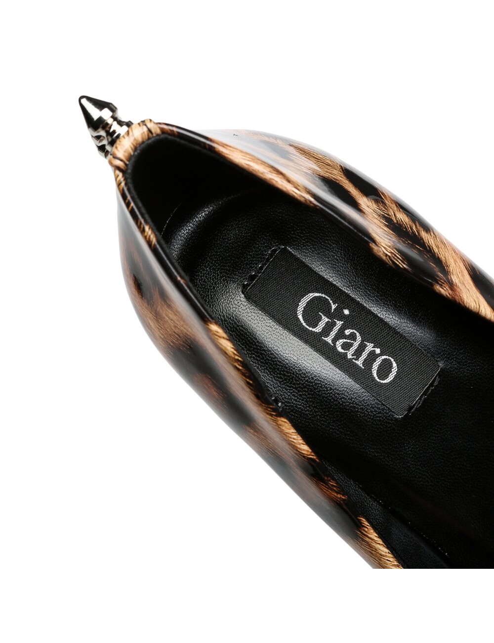 Giaro Leo Shiny Giaro "Bad Girl" platform pumps met spikes