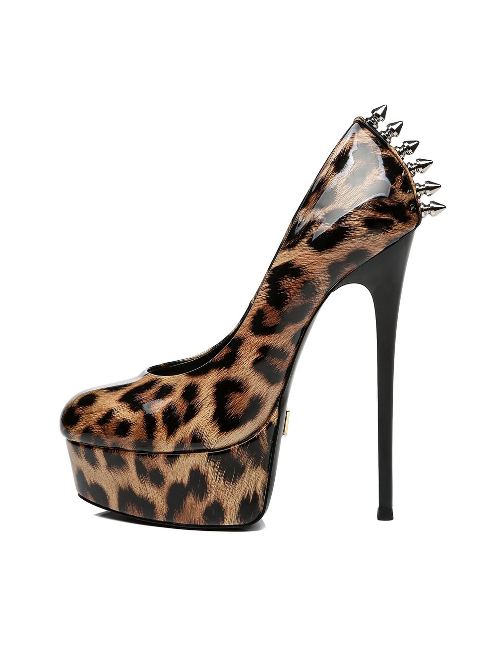 Giaro Leo Shiny Giaro „Bad Girl“ Plateaupumps mit Spikes